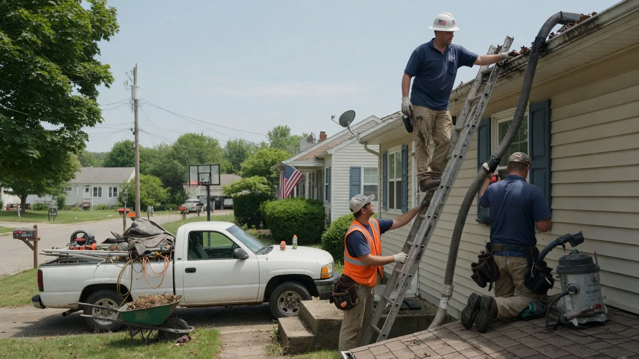 Gutter Installation in Vanlue, OH near me